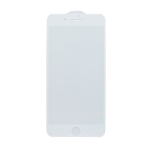 Zaštitno staklo za Apple iPhone 7 Plus — Nalepnica Display-a Glass 2.5D Full Glue, white