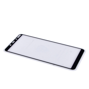 Zaštitno staklo za Nokia 3.1 Plus — Nalepnica Display-a Glass 2.5D Full Glue, black