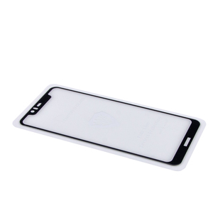 Zaštitno staklo za Nokia 5.1 Plus — Nalepnica Display-a Glass 2.5D Full Glue, black