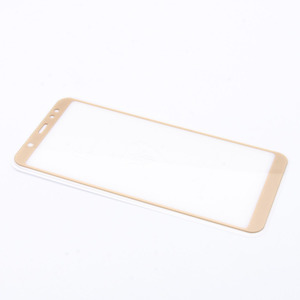 Zaštitno staklo za Samsung Galaxy A6 Plus 2018 — Nalepnica Display-a Glass 2.5D Full Glue, gold
