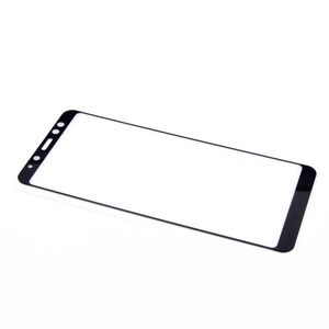 Zaštitno staklo za Samsung Galaxy A8 Plus 2018 — Nalepnica Display-a Glass 2.5D Full Glue, black