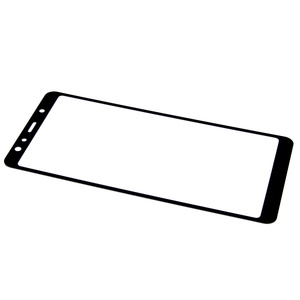 Zaštitno staklo za Samsung Galaxy A7 2018 — Nalepnica Display-a Glass 2.5D Full Glue, black