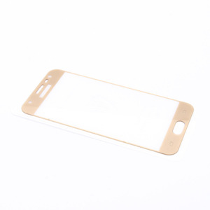 Zaštitno staklo za Samsung Galaxy J3 2017 — Nalepnica Display-a Glass 2.5D Full Glue, gold