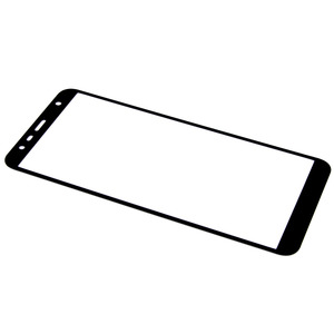 Zaštitno staklo za Samsung Galaxy J4 Plus — Nalepnica Display-a Glass 2.5D Full Glue, black