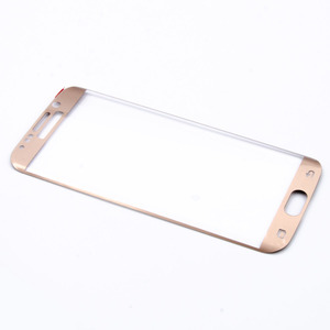 Zaštitno staklo za Samsung Galaxy S6 Edge — Nalepnica Display-a Glass 5D Full Glue, gold