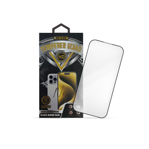 Zaštitno staklo za Apple iPhone 17 — Nalepnica Display-a Glass 5D Full Glue, black