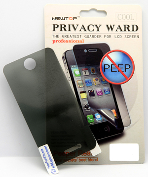 Zaštitno staklo za Apple iPhone 4 — Nalepnica Display-a Private
