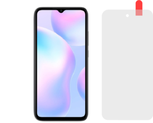 Zaštitno staklo za Xiaomi Redmi 9C — Nalepnica Display-a