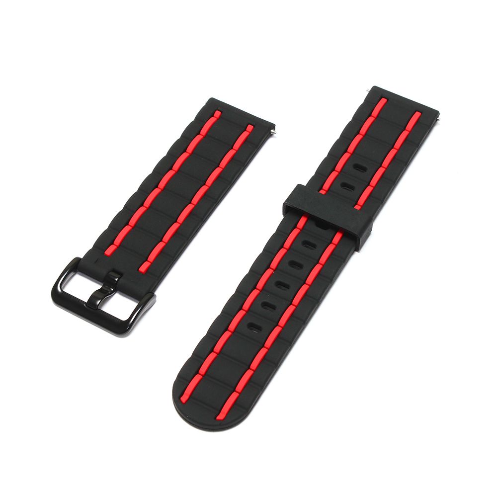 Pametni sat — Narukvica Linea za smart watch 22mm crveno, crna