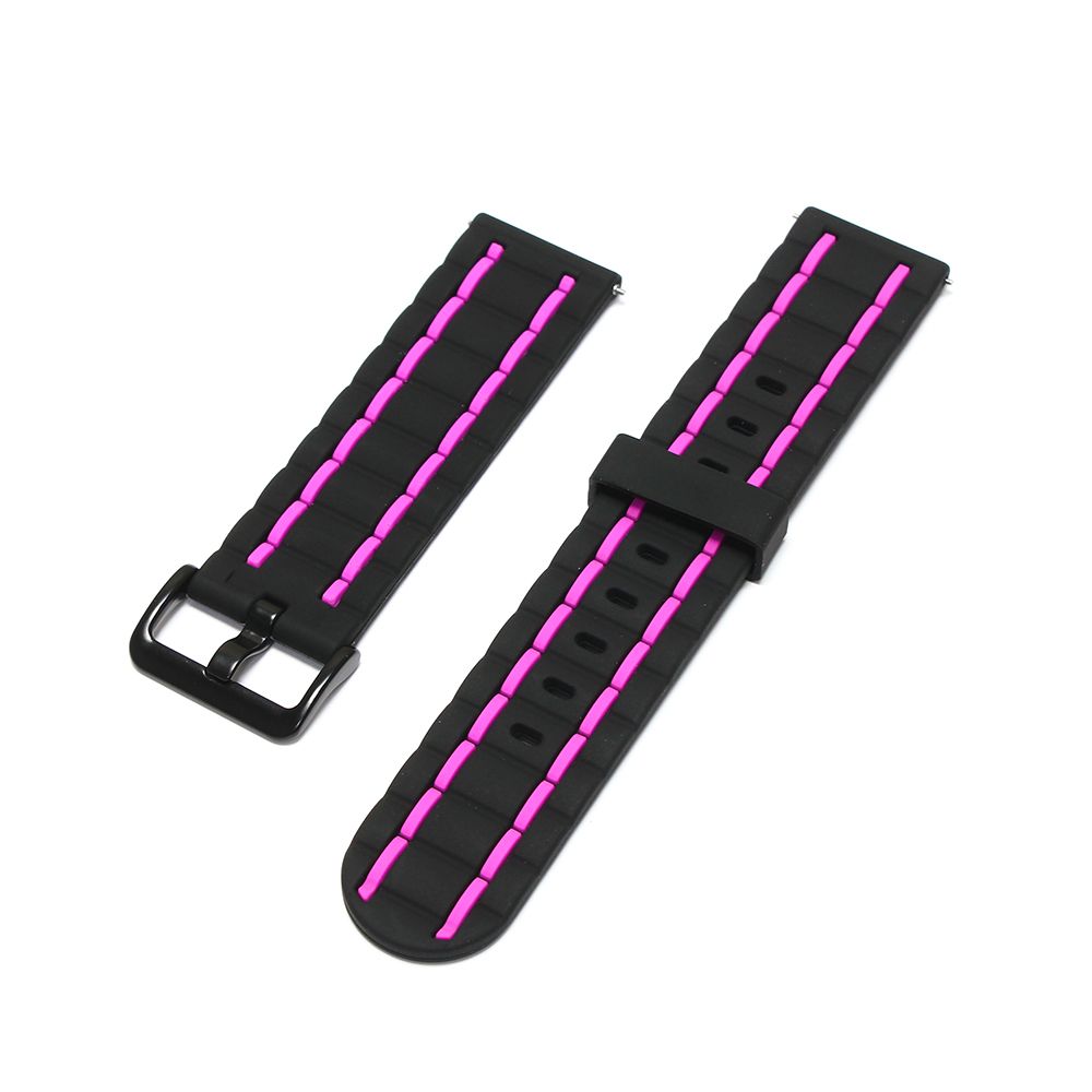 Pametni sat — Narukvica Linea za smart watch 22mm lubicasto, crna