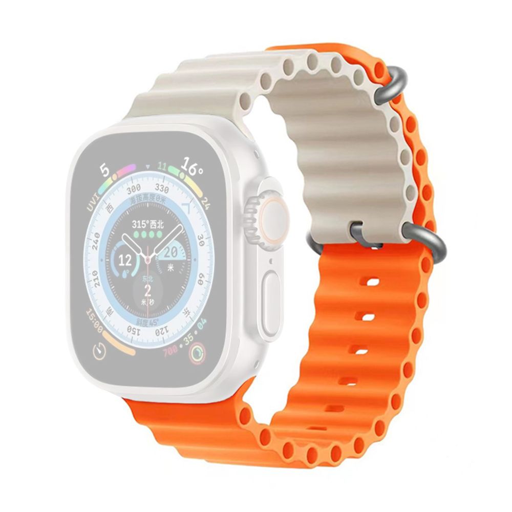 Pametni sat za Apple Watch 45/49mm — Narukvica Moye Smart Ocean Strap 44/45/49mm Orange