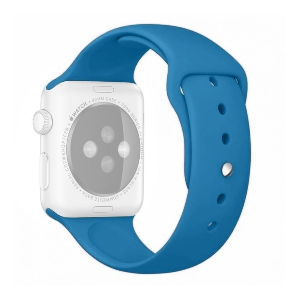 Pametni sat za Apple Watch 45/49mm — Narukvica Moye Smart Silicone Strap 44/45/49mm Deep, blue