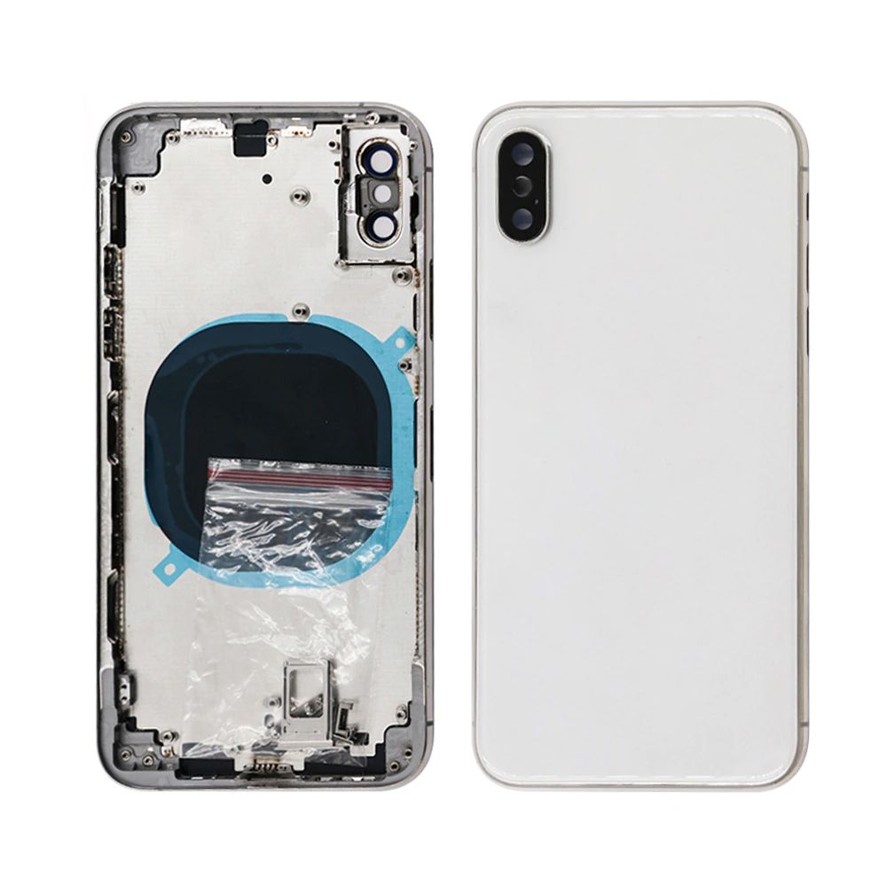 Servisni deo za Apple iPhone XS — Oklop, beli