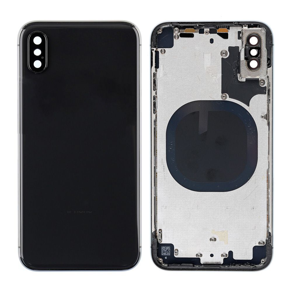Servisni deo za Apple iPhone X — Oklop, crni