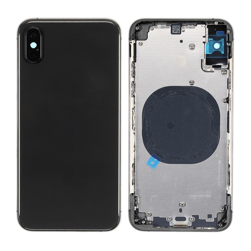 Servisni deo za Apple iPhone XS — Oklop, crni