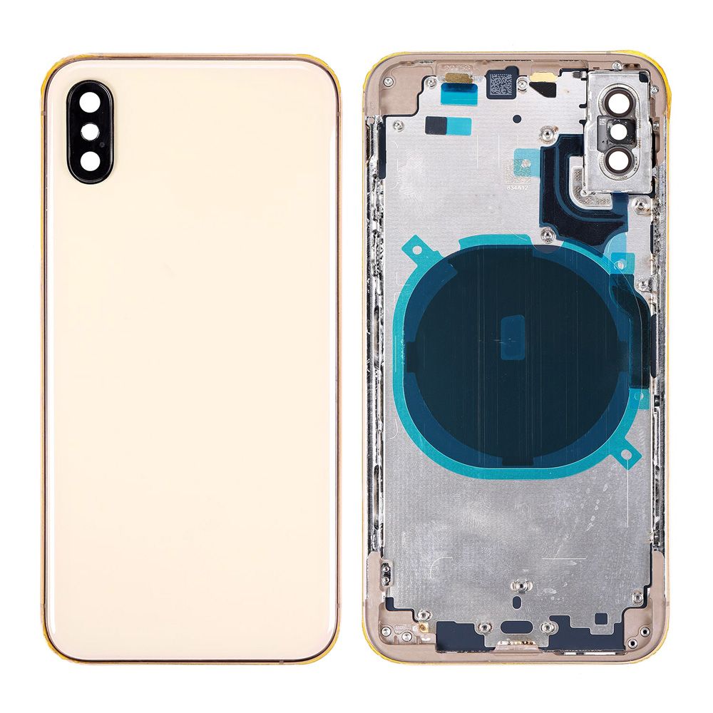 Servisni deo za Apple iPhone XS — Oklop, zlatni