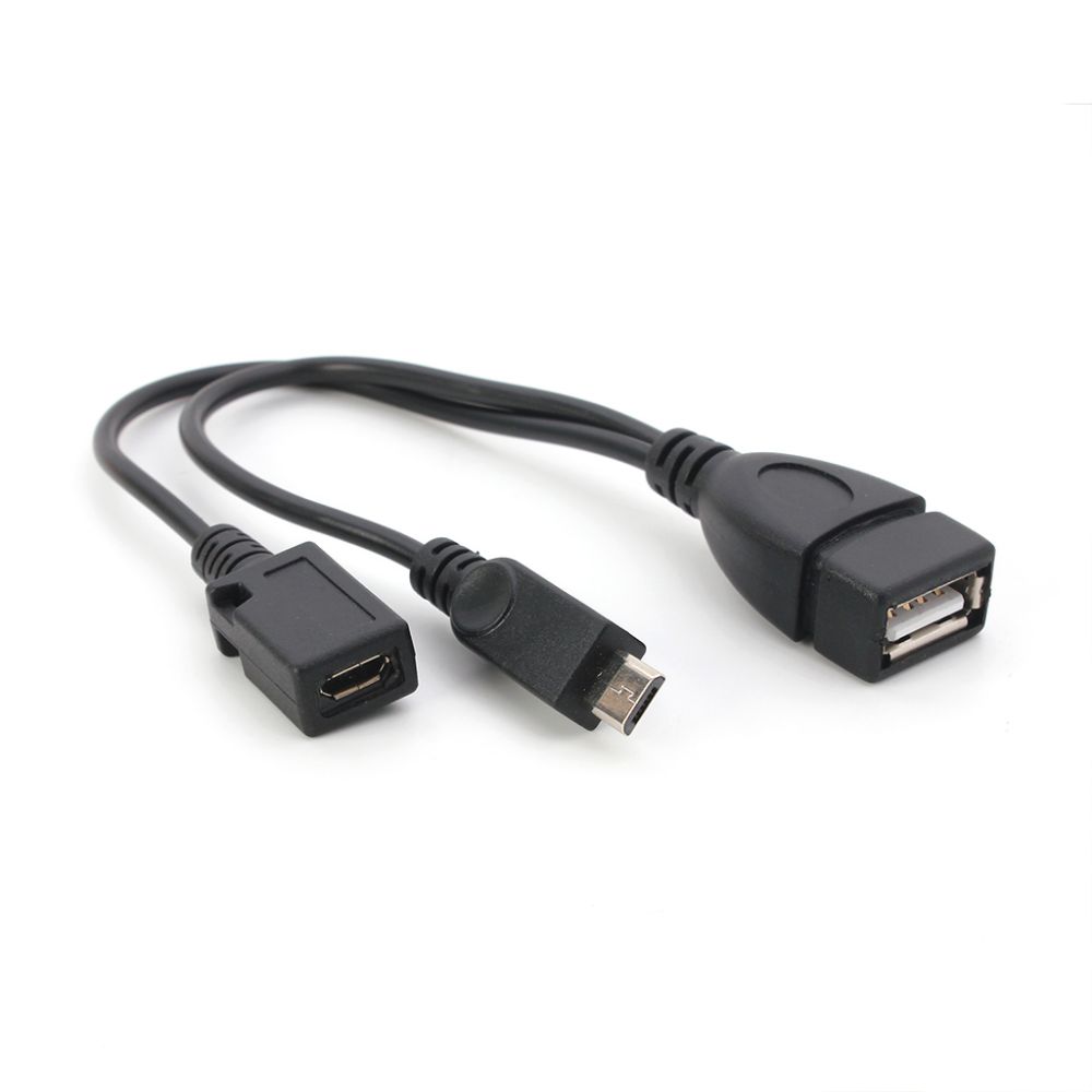 Kabl — OTG micro USB MZ, crni