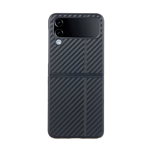 Maska za Samsung Galaxy Z Flip 4 — PC Carbon, crna