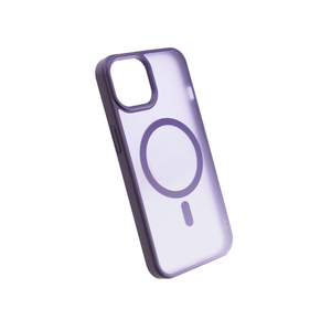 Maska za Apple iPhone 14 — PC Pastel Magsafe, ljubicasta