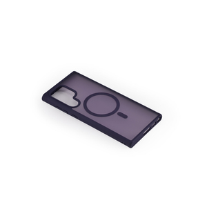 Maska za Samsung Galaxy S22 Ultra — PC Pastel Magsafe, ljubicasta