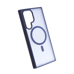 Maska za Samsung Galaxy S22 Ultra — PC Pastel Magsafe, plava