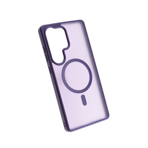 Maska za Samsung Galaxy S25 Ultra — PC Pastel Magsafe, ljubicasta