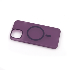 Maska za Apple iPhone 14 — PC Silhouette Magsafe, ljubicasta