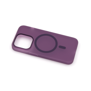 Maska za Apple iPhone 14 Pro — PC Silhouette Magsafe, ljubicasta