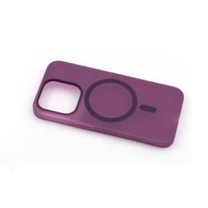 Maska za Apple iPhone 15 Pro — PC Silhouette Magsafe, ljubicasta
