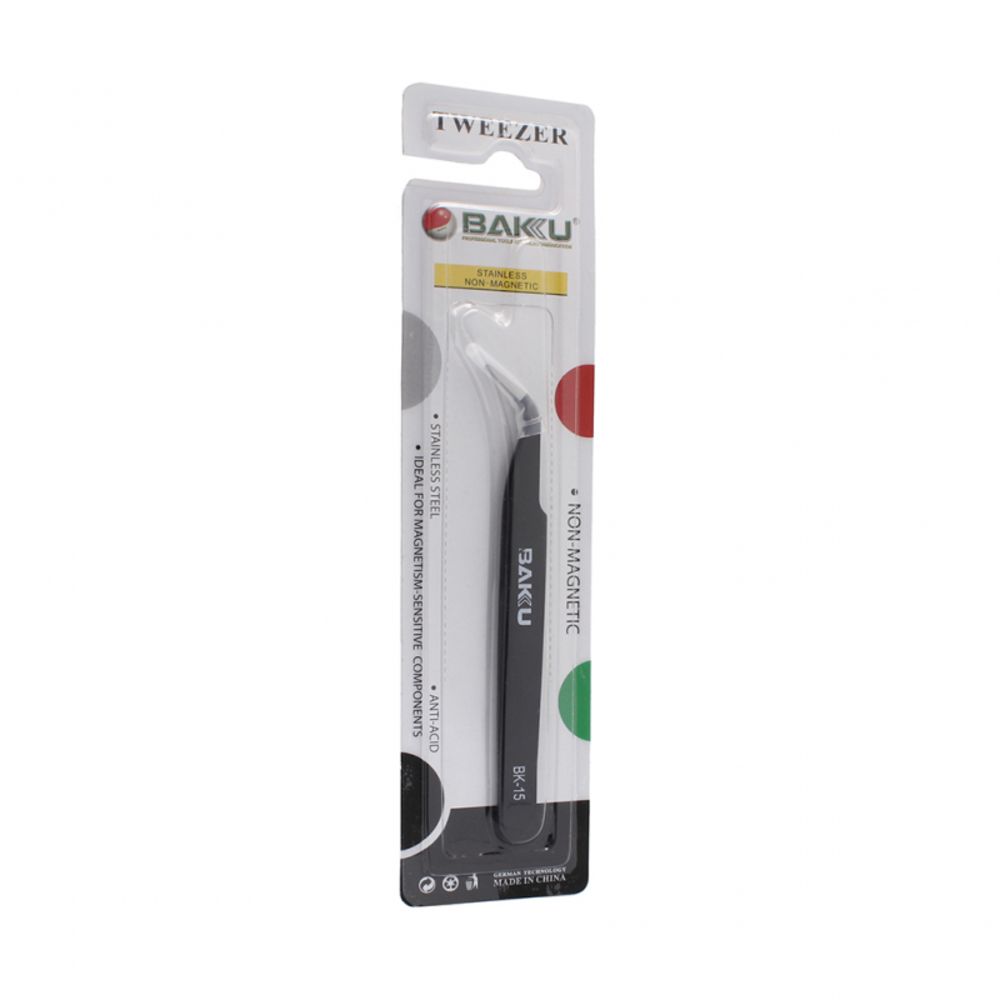 Servisni deo za Apple iPhone 15 — Pinceta Baku BK-15 ESD kriva