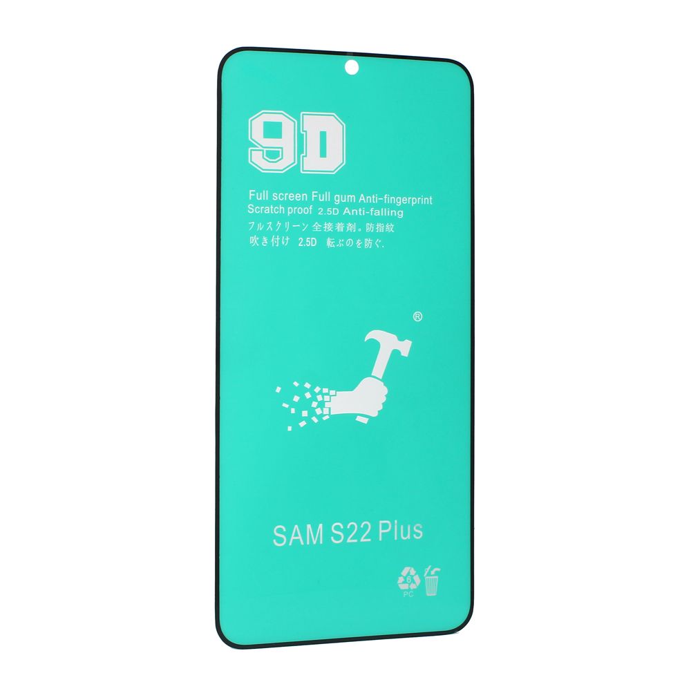 Zaštitno staklo za Samsung Galaxy S22 Plus — Pmma zastita zakrivljena 360 film, crni