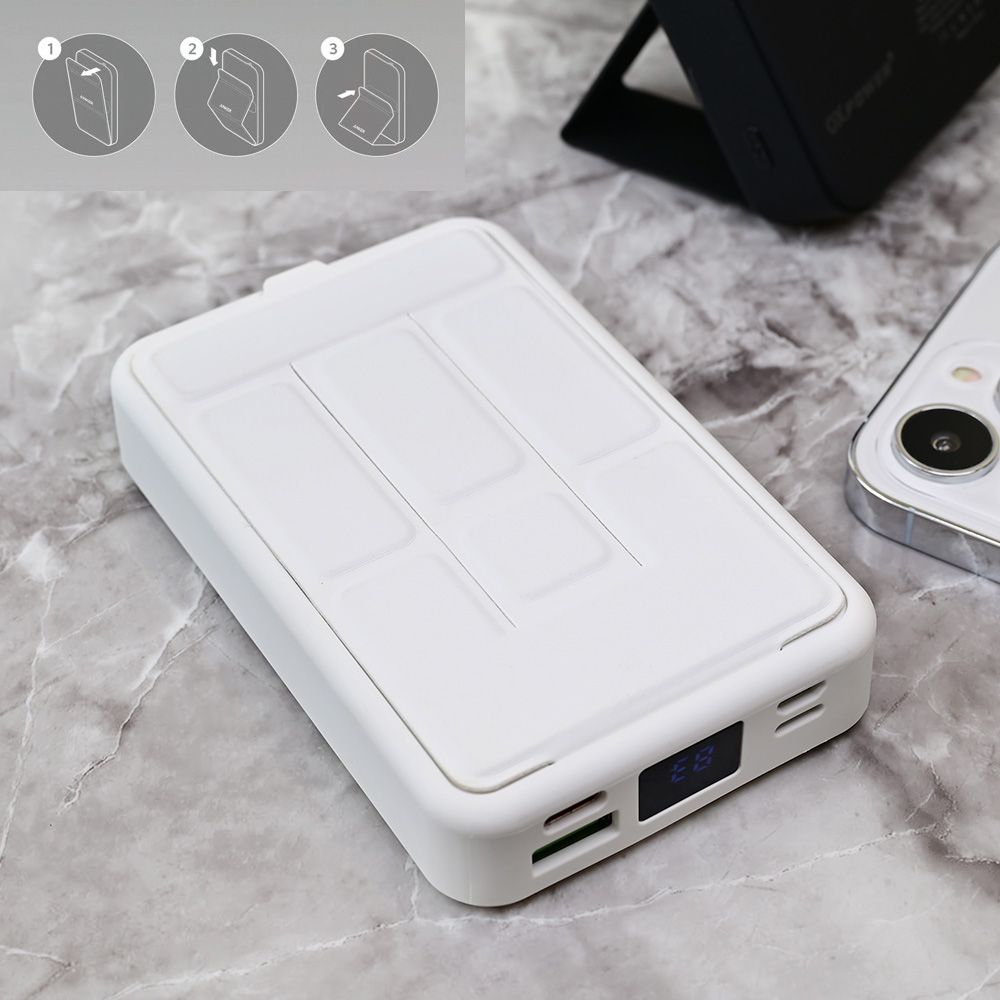 Power bank — Prenosiva baterija Magsafe Oxpower PD W101 10000mAh, bela
