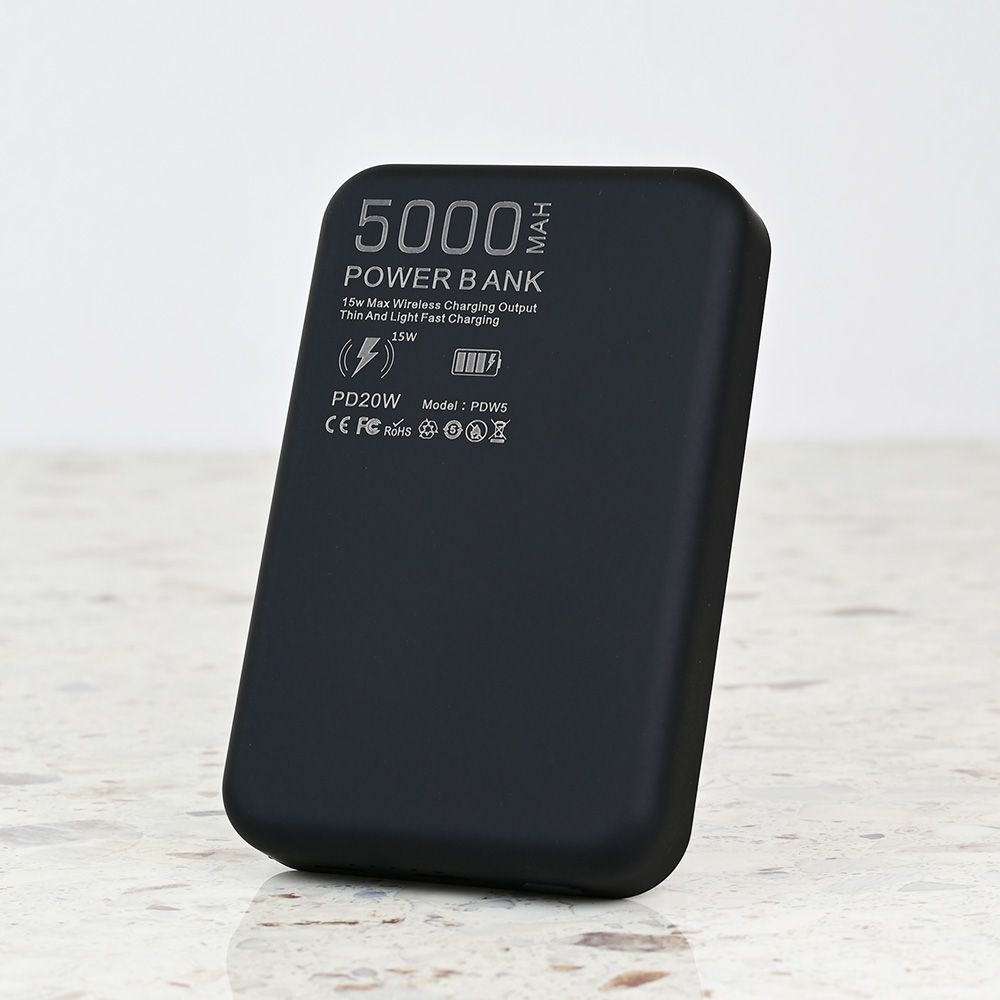 Power bank — Prenosiva baterija Magsafe Oxpower PD W5 5000mAh, crna