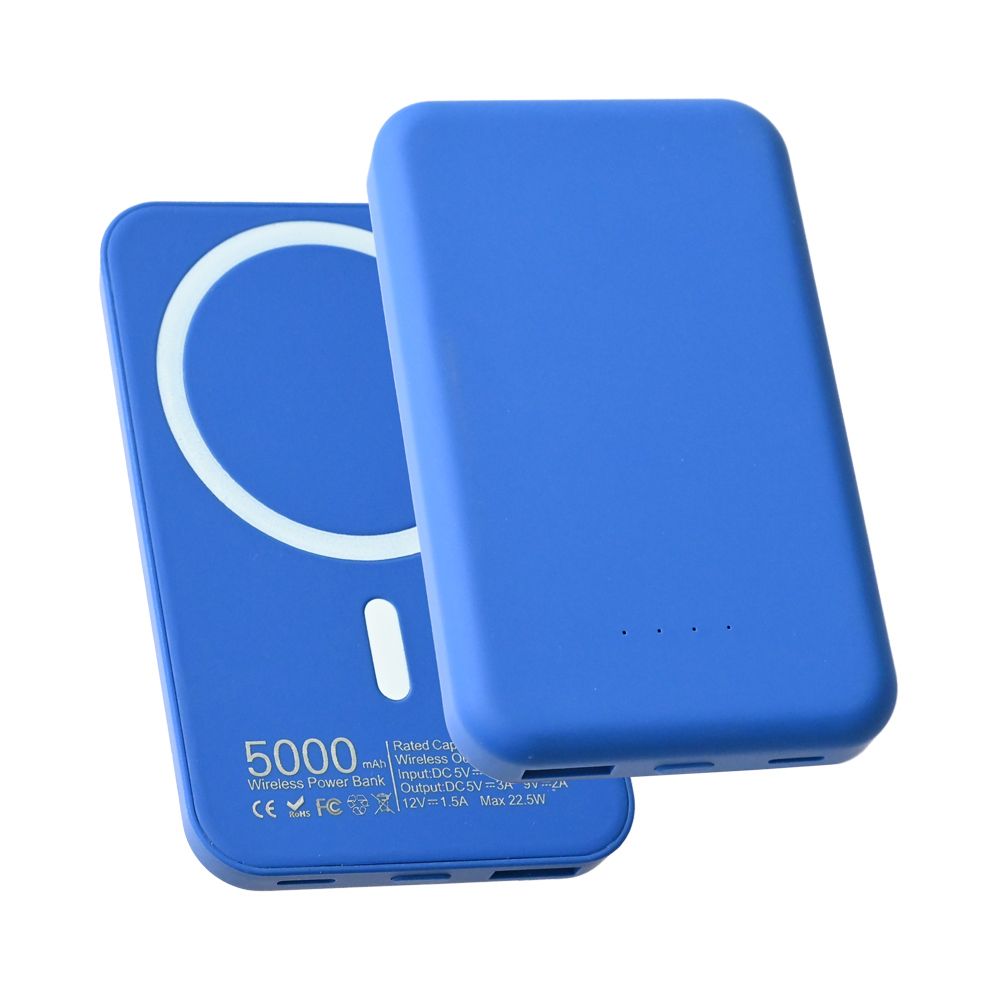 Power bank — Prenosiva baterija Magsafe PD 5000 mAh, plava