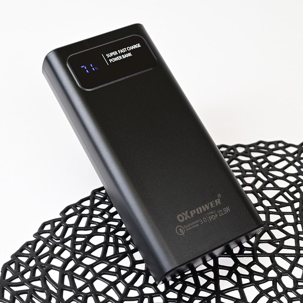 Power bank — Prenosiva baterija Oxpower PD21 20000mAh, crna
