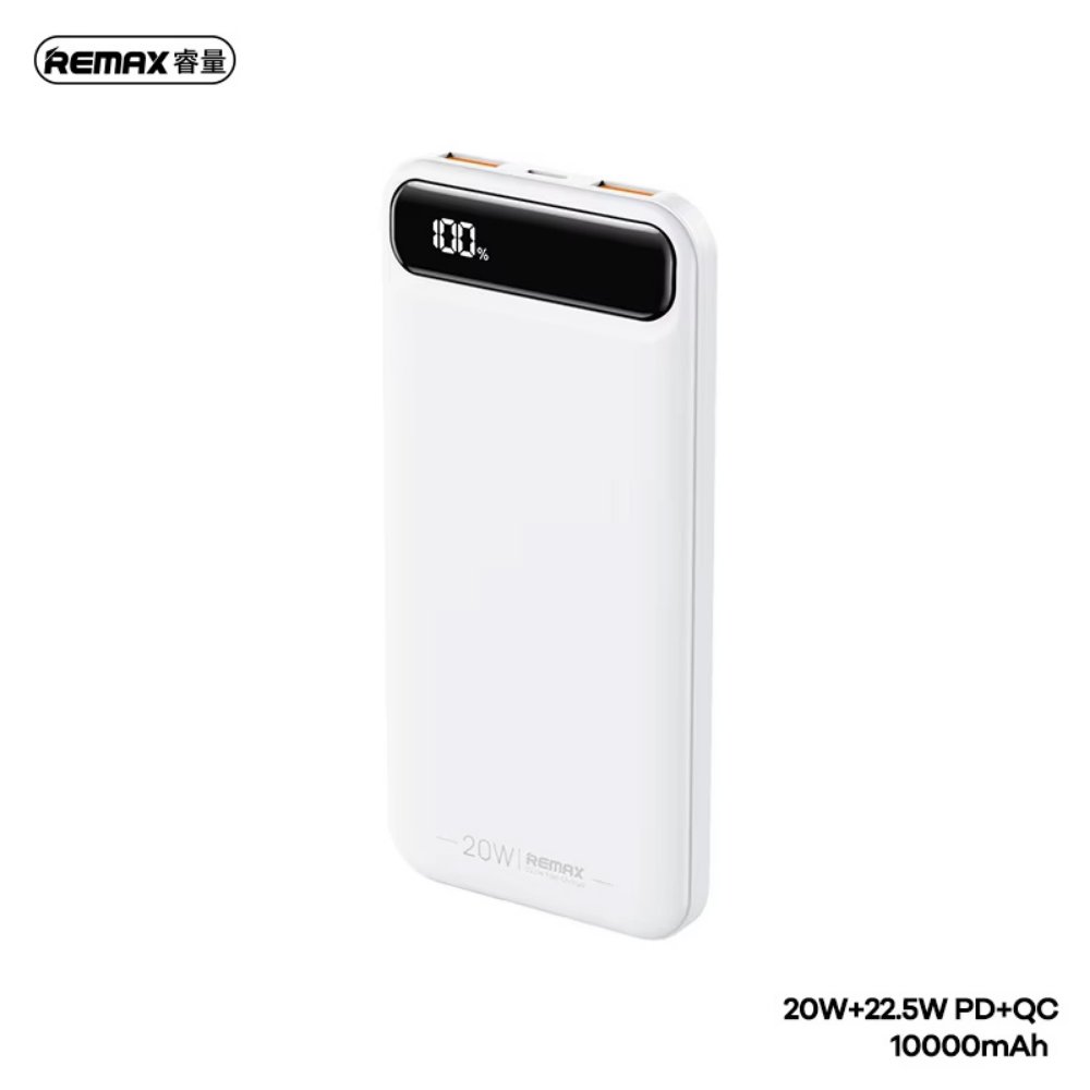 Power bank za Nokia Lumia 520 — Prenosiva baterija Remax Bole Series PD20W+QC22.5W, beli