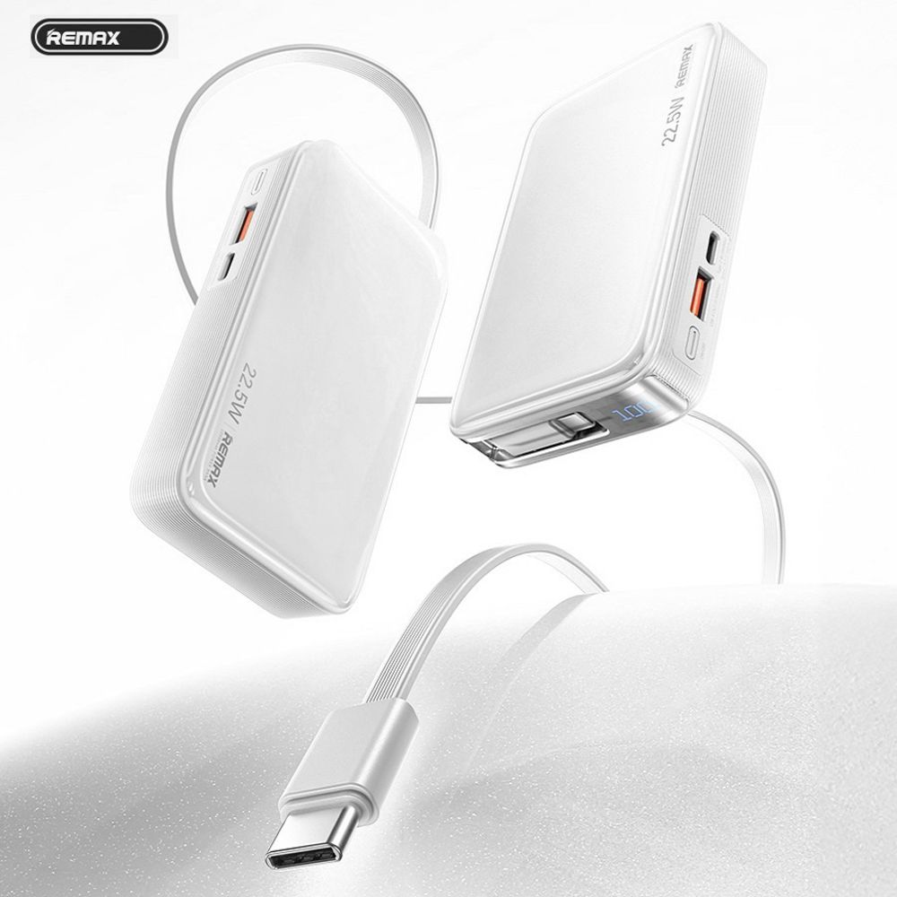 Power bank — Prenosiva baterija Remax FCP-25 Fast Charging 22.5W, beli