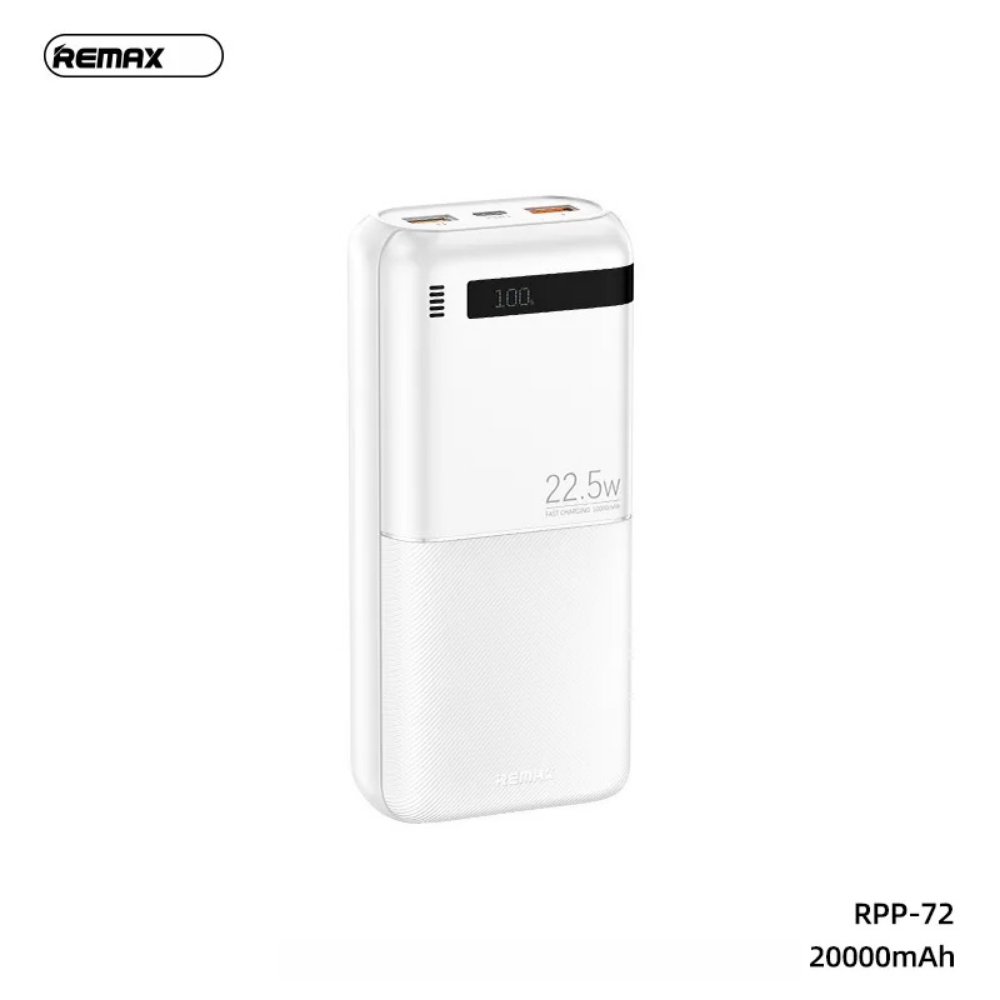 Power bank — Prenosiva baterija Remax Piloteer Series RPP-72, beli