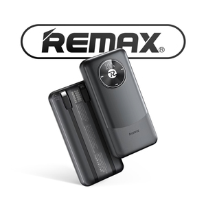 Power bank za Apple — Remax Pinjur RPP-37 20W+22.5W PD/QC Fast Charge, crni