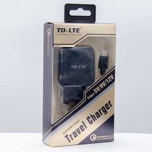 Punjač — Powerful TD-LTE FT51 Quick Charge USB 2.4A Type-C, crni