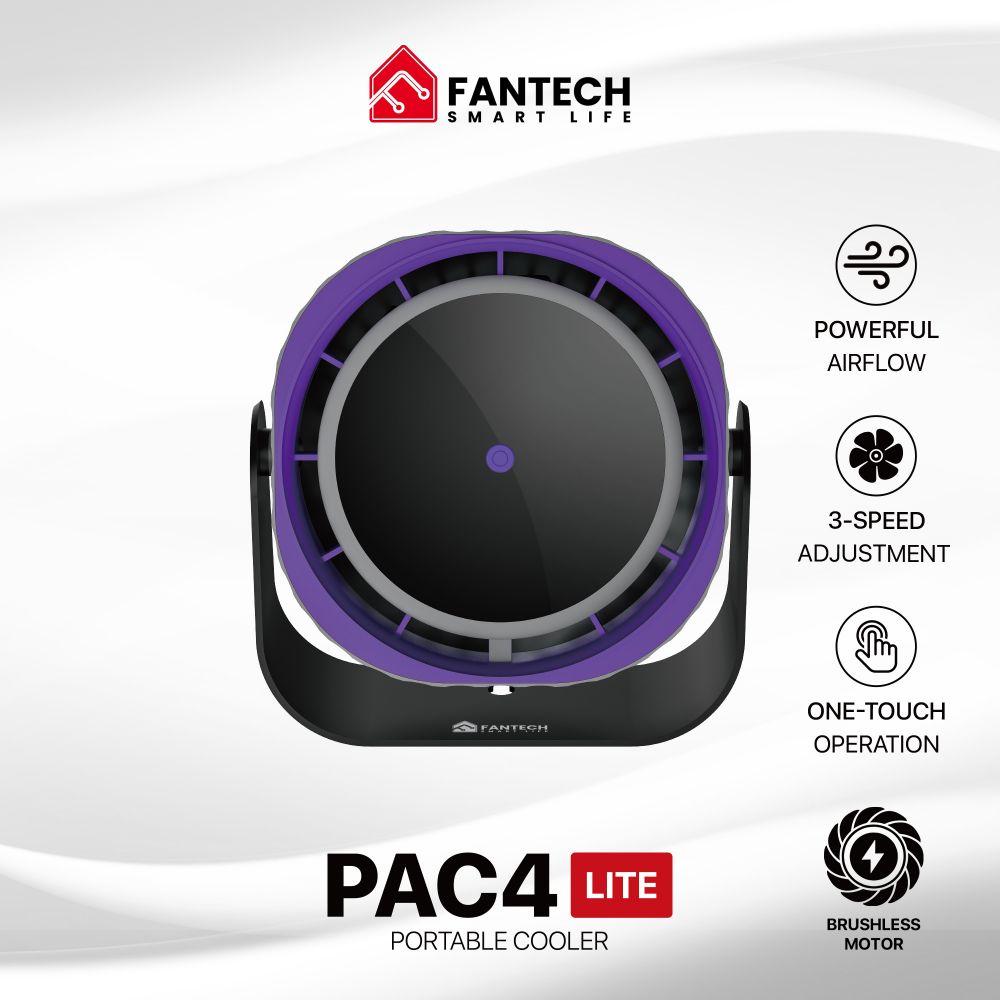 Oprema — Prenosni ventilator Fantech PAC4 Light, sivi