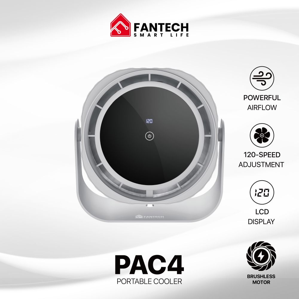 Oprema — Prenosni ventilator Fantech PAC4, sivi