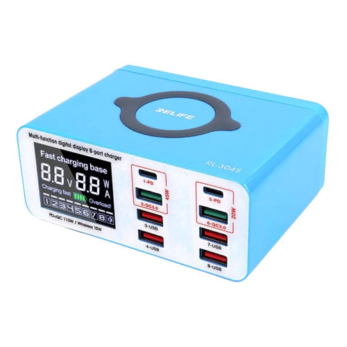 Punjač — Intelligent Relife RL-304S 8 port