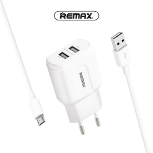 Punjač — Remax RP-U22 2XUSB 2.4A micro USB cable