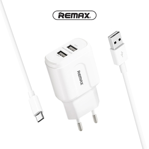 Punjač — Remax RP-U22 2XUSB 2.4A Type-C USB cable