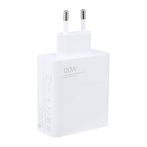 Punjač za Xiaomi 11T Pro — 120W adapter beli rinfuz