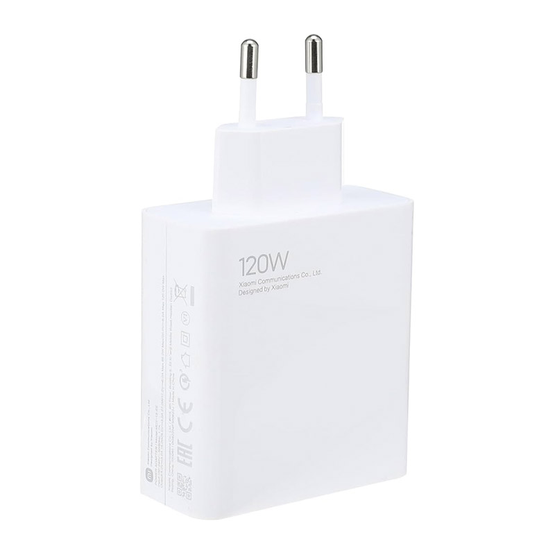 Punjač za Xiaomi 11T Pro — 120W adapter beli rinfuz