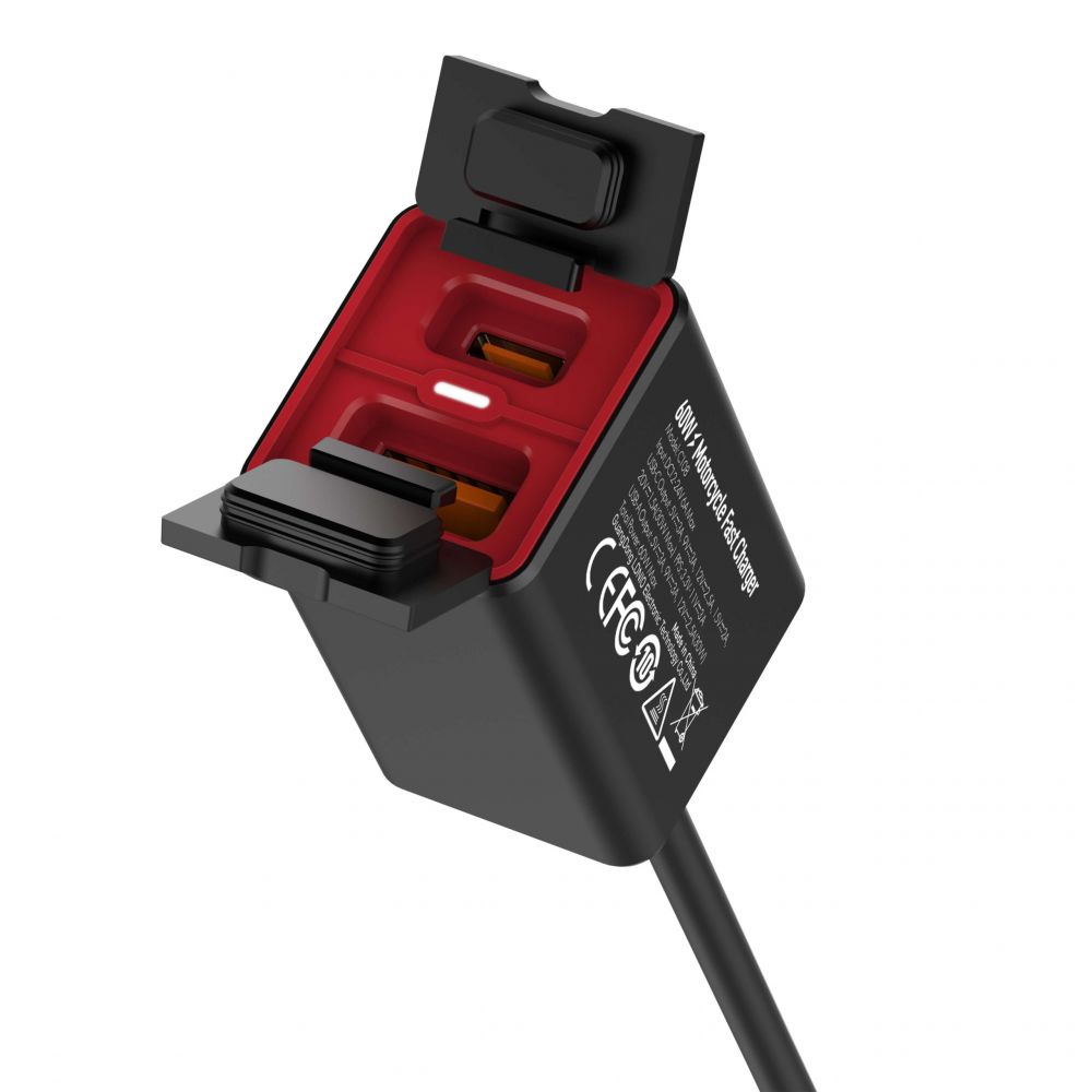 Punjač — Za motor Ldnio C108 QC 30W, PD 30W total power 60W, crni
