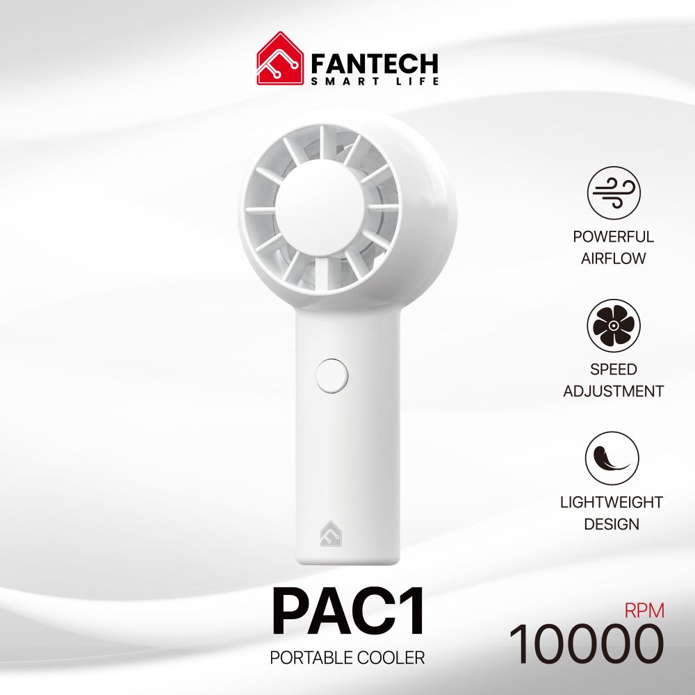 Oprema — Rucni ventilator Fantech PAC1, beli