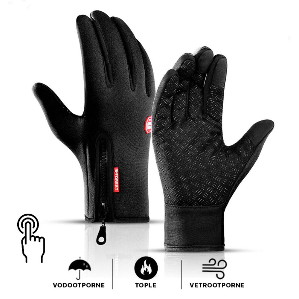 Oprema — Rukavice za touch screen Forest crne XL